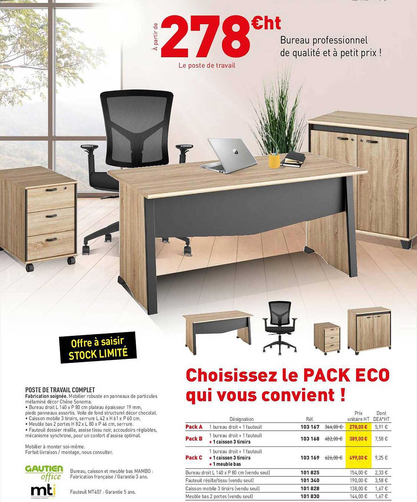 poste de travail complet