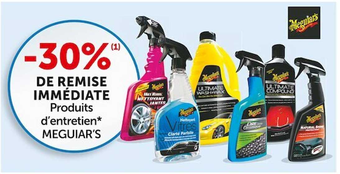 produits d'entretien meguiar's