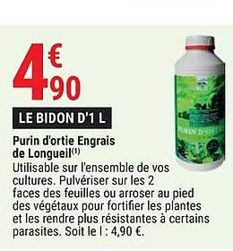 purin d'ortie engrais de longueil