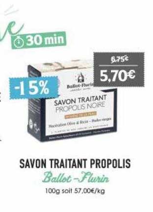 Savon Traitant Propolis Ballot-flurin