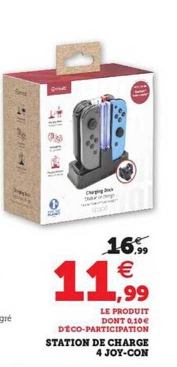 Station De Charge 4 Joy-con