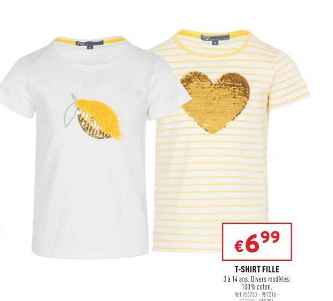 t-shirt fille