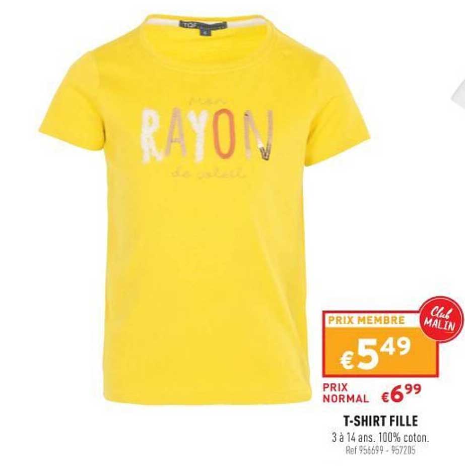 t-shirt fille