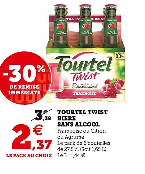 Tourtel Twist Bière Sans Alcool