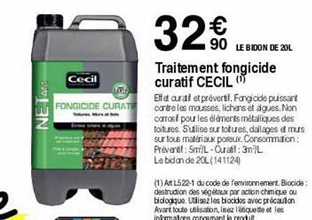 traitement fongicide curatif cecil