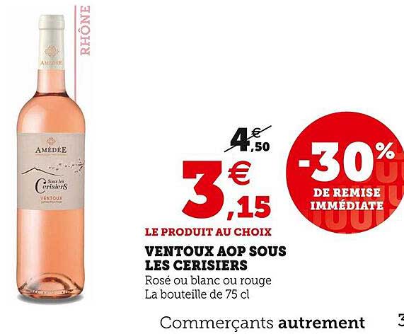 ventoux aop sous les cerisiers