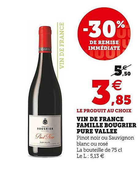 vin de france famille bougrier pure vallée