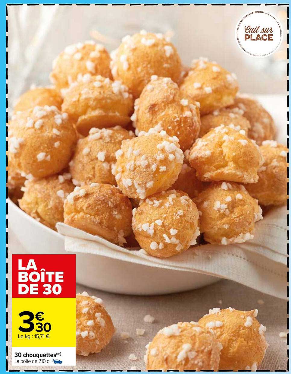 30 Chouquettes