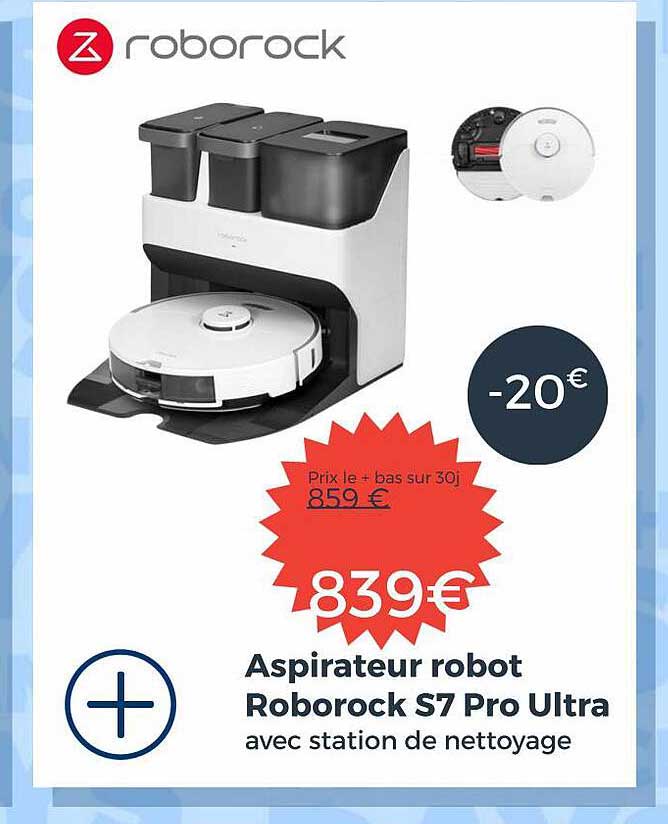 Aspirateur Robot Roborock S7 Pro Ultra