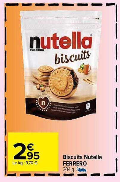 Biscuits Nutella Ferrero