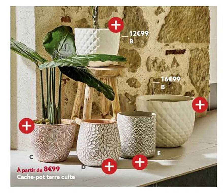 cache-pot terre cuite