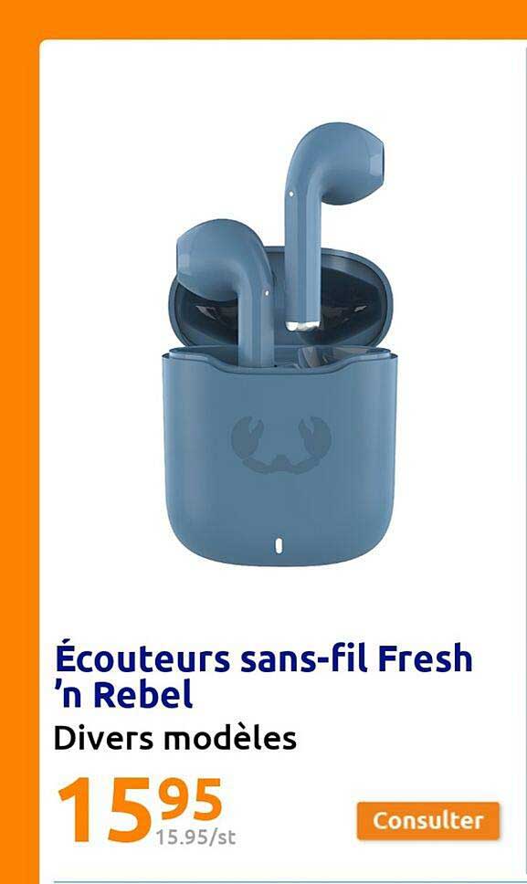 écouteurs Sans-fil Fresh 'n Rebel