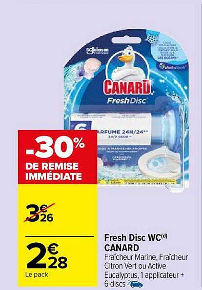 fresh disc wc canard