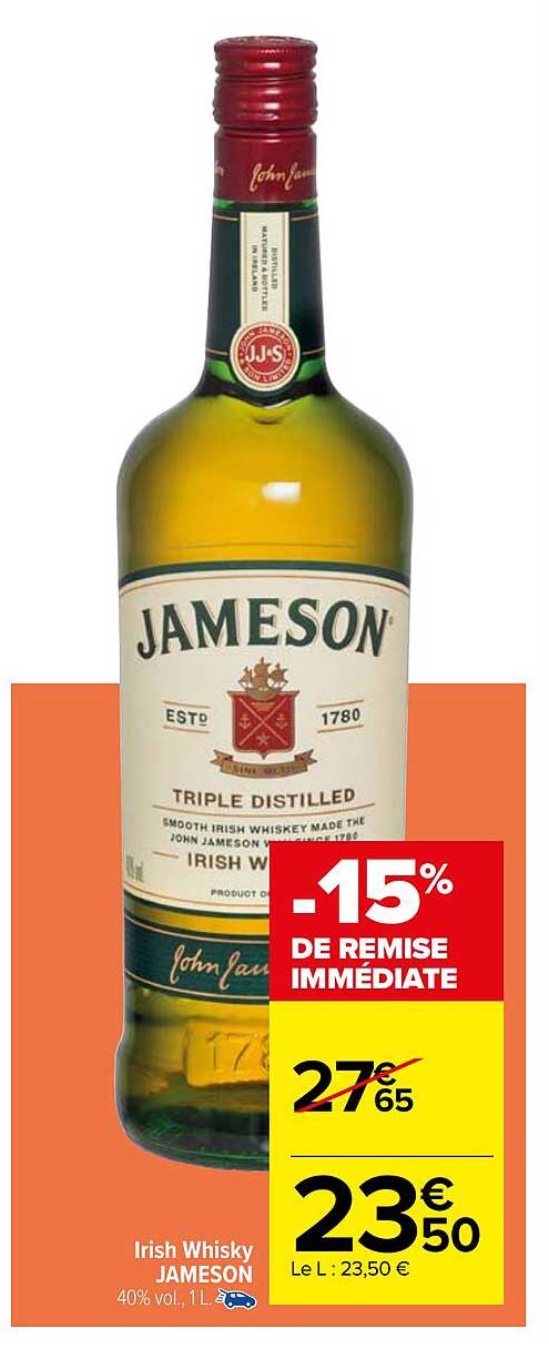 Irish Whisky Jameson