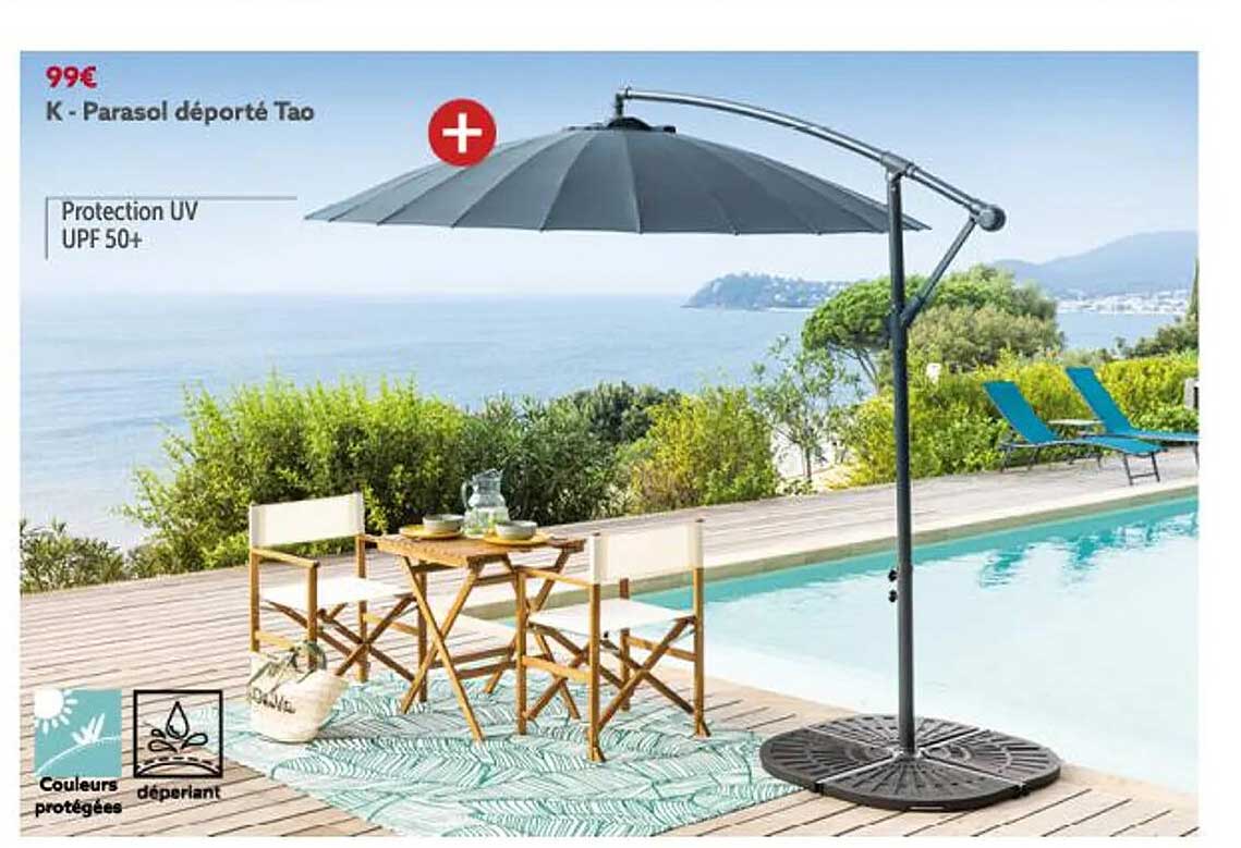 Parasol Déporté Tao