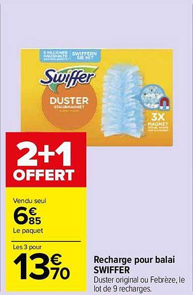 Recharge Pour Balai Swiffer