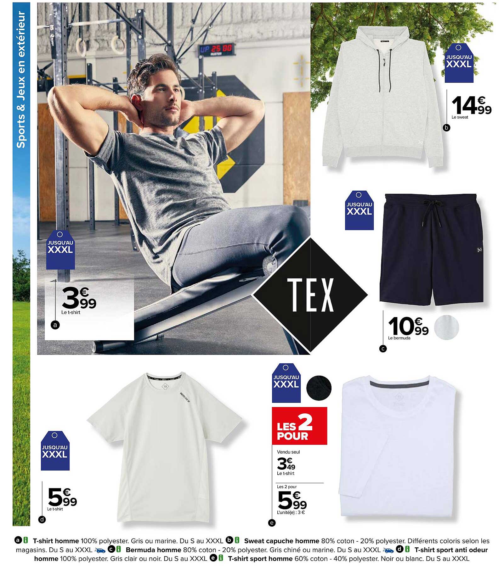 t-shirte homme , sweat capuche homme, bermuda homme, t-shirt sport and odour homme, t-shirt sport homme