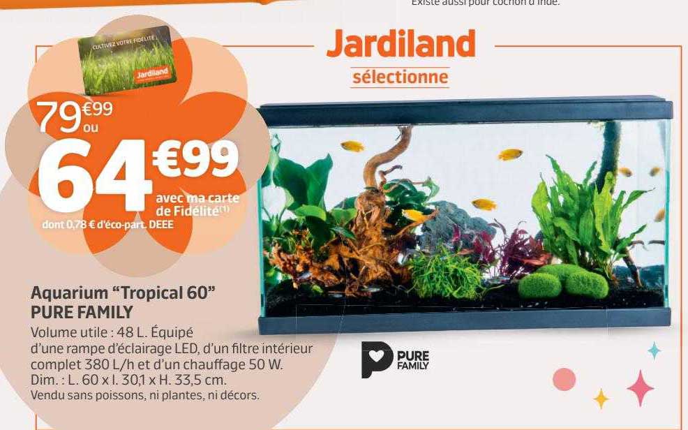 Aquarium "tropical 60" Pure Family