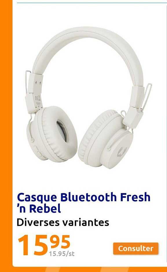 casque bluetooth fresh 'n rebel
