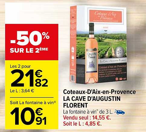 côteaux-d'aix-en-provence la cave d'augustin florent