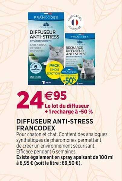 diffuseur anti-stress francodex