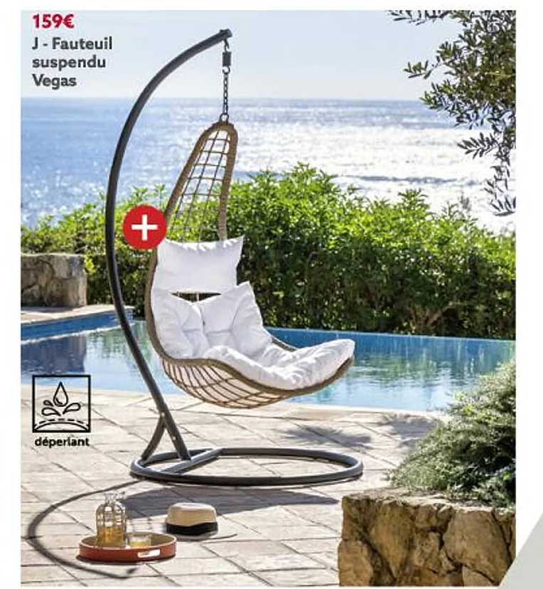 fauteuil suspendu vegas