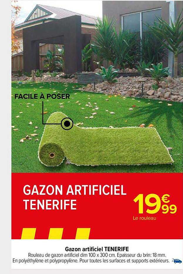 gazon artificiel tenerife