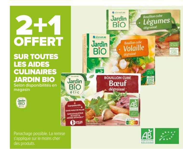 les aides culinaires jardin bio