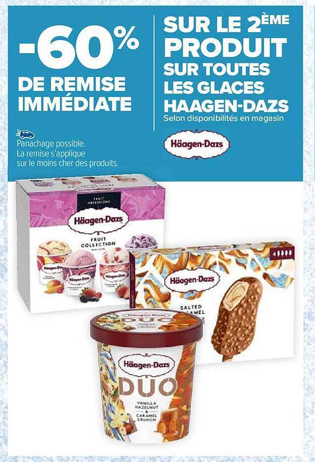 les glaces häagen-dazs