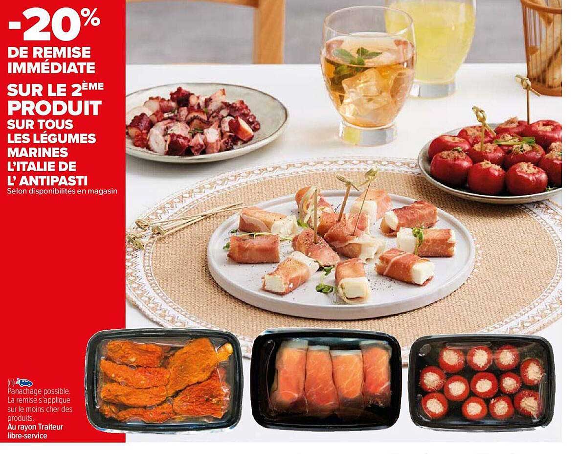 les légumes marinés l'italie de l'antipasti