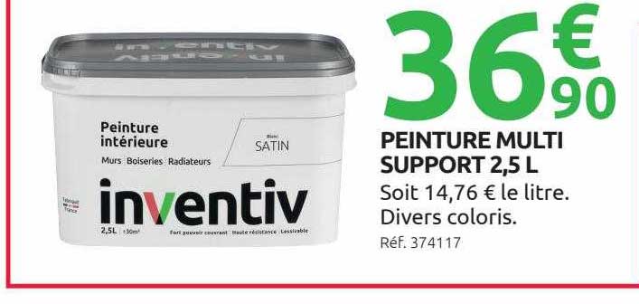 Peinture Multi Support 2,5l Inventiv