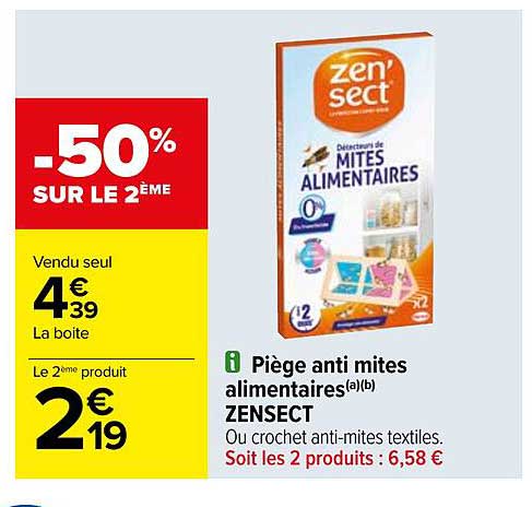 piège anti mites alimentaires zensect