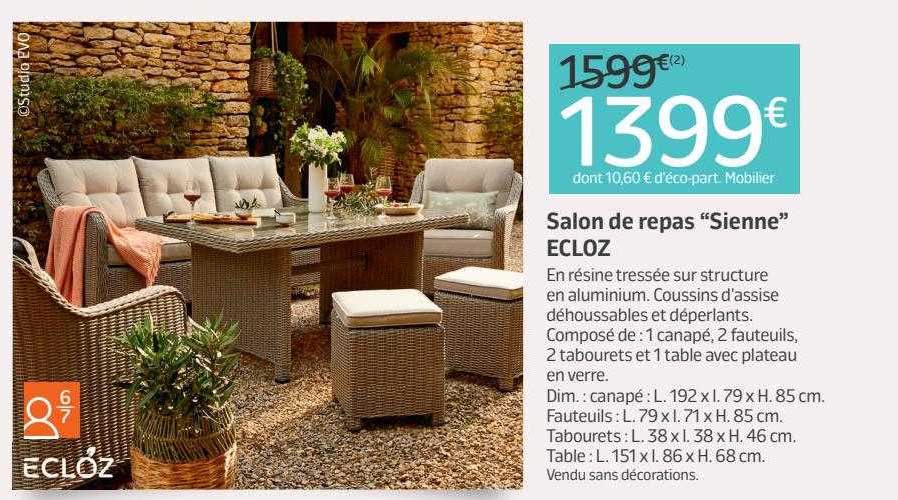 salon de repas "sienne" ecloz