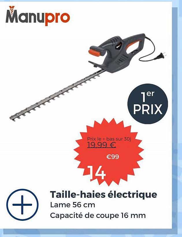 taille-haies électrique manupro