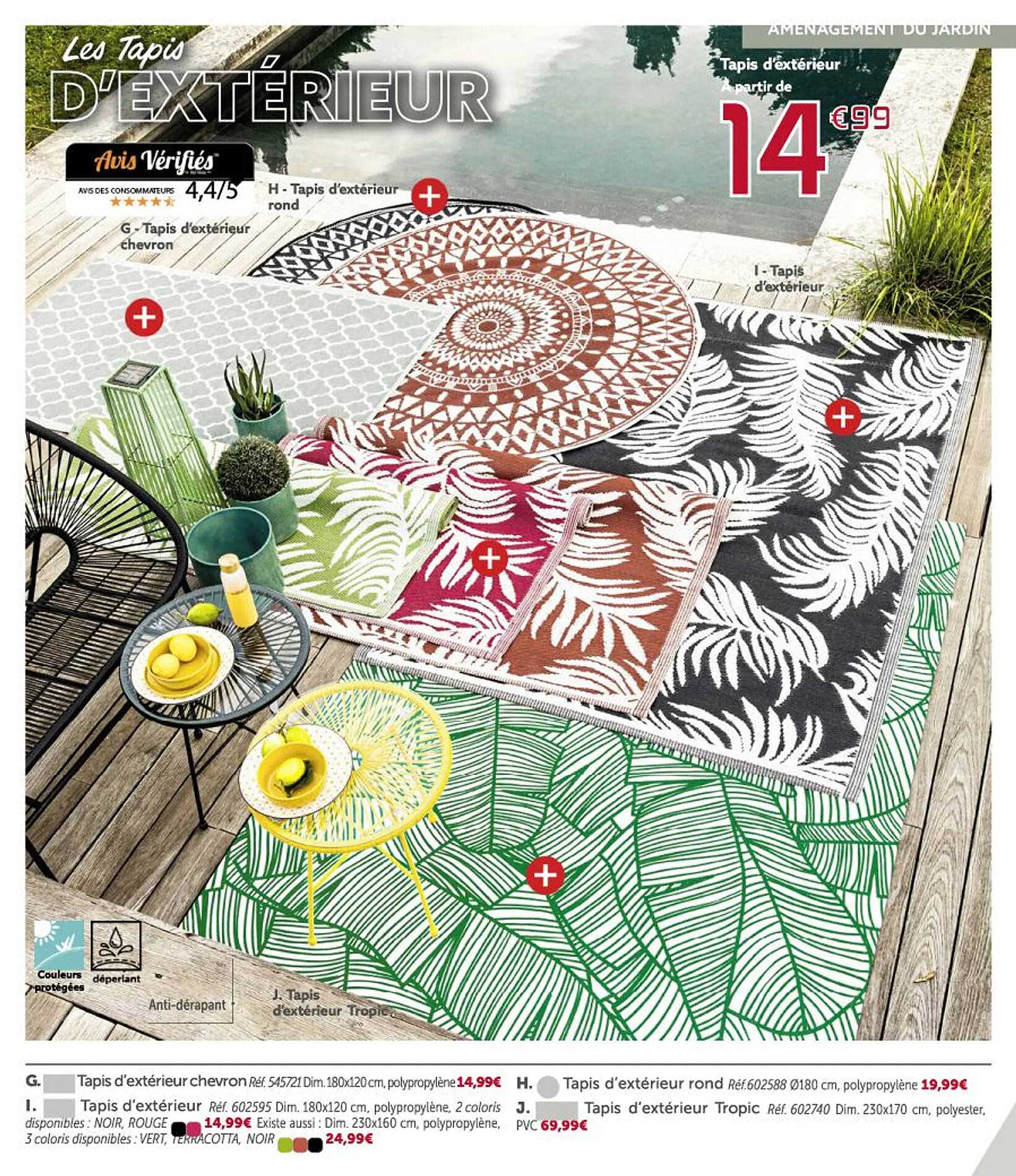 tapis d'extérieur chevron, tapis d'extérieur, tapis d'extérieur tropic