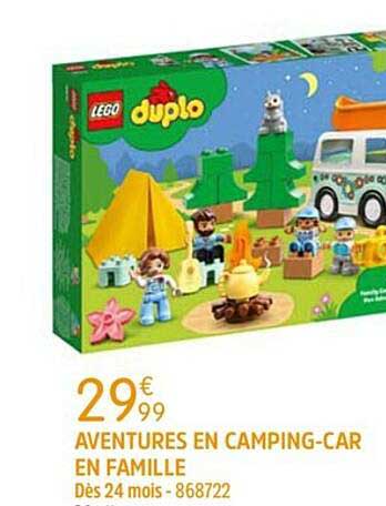 aventures en camping-car lego duplo