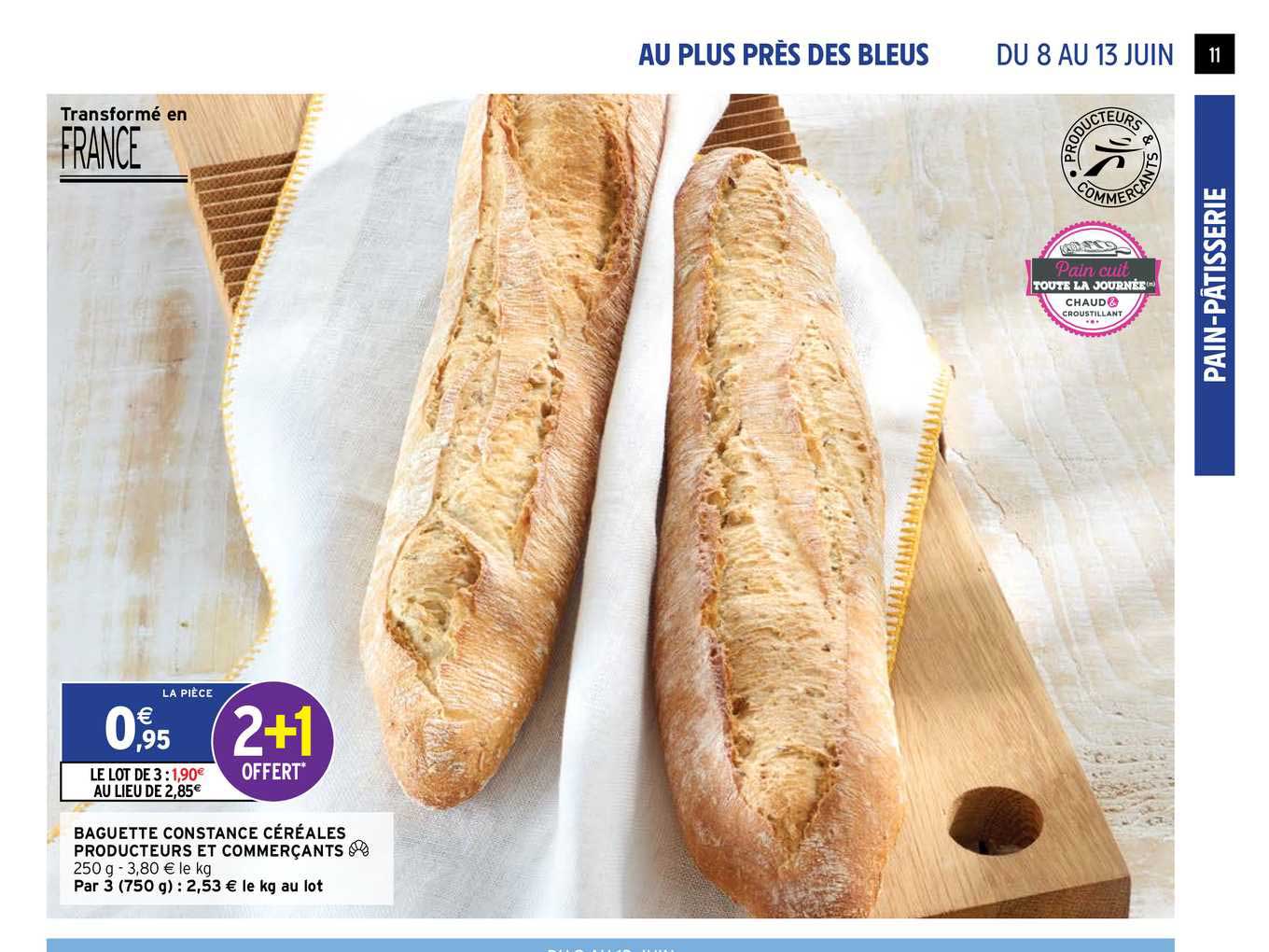 baguette constance céréales producteurs et commerçants
