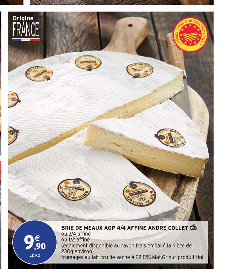 brie de meaux aop 4-4 affine andré collet