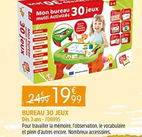 Bureau 30 Jeux
