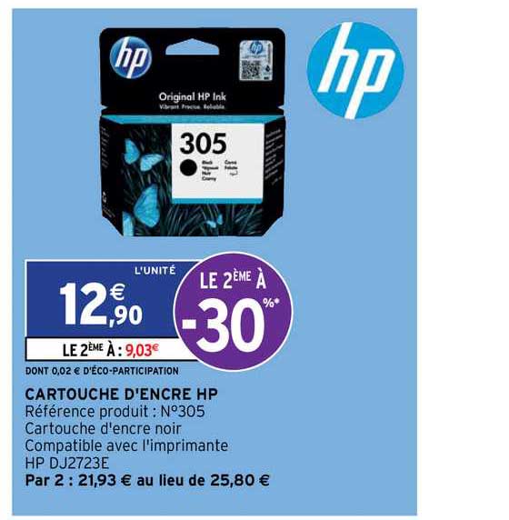 cartouche d'encre hp