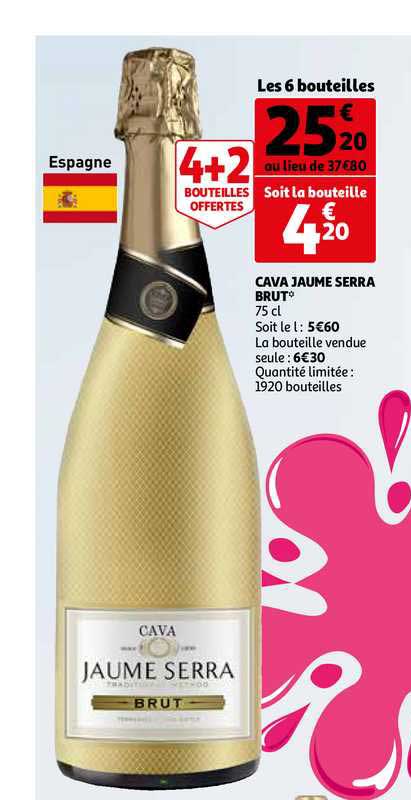 cava jaune serra brut