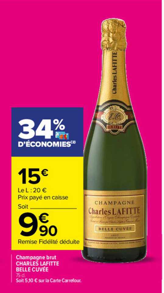 champagne brut charles lafitte belle cuvée
