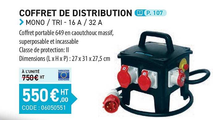 Coffret De Distribution