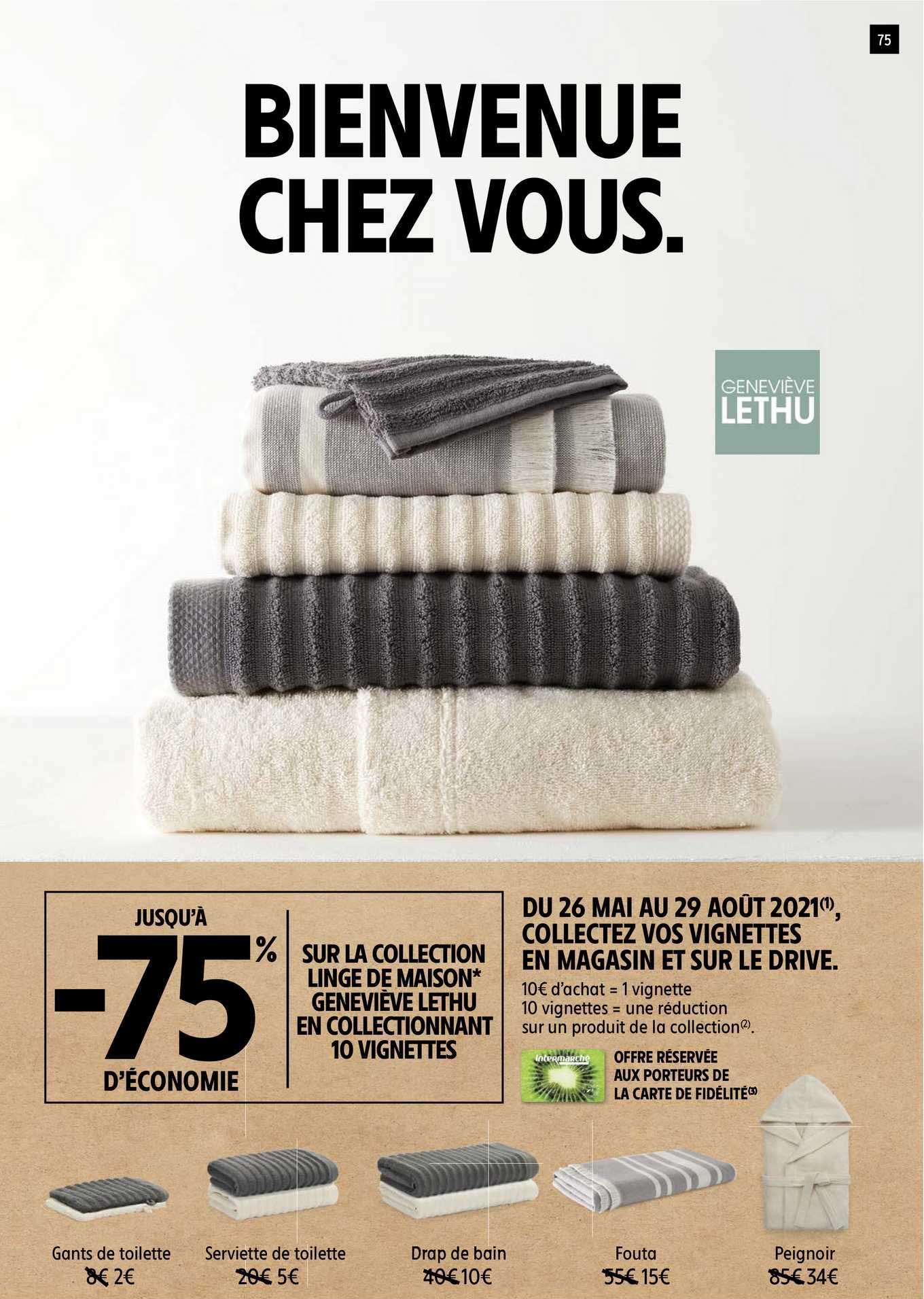 collection linge de maison genevière lethu