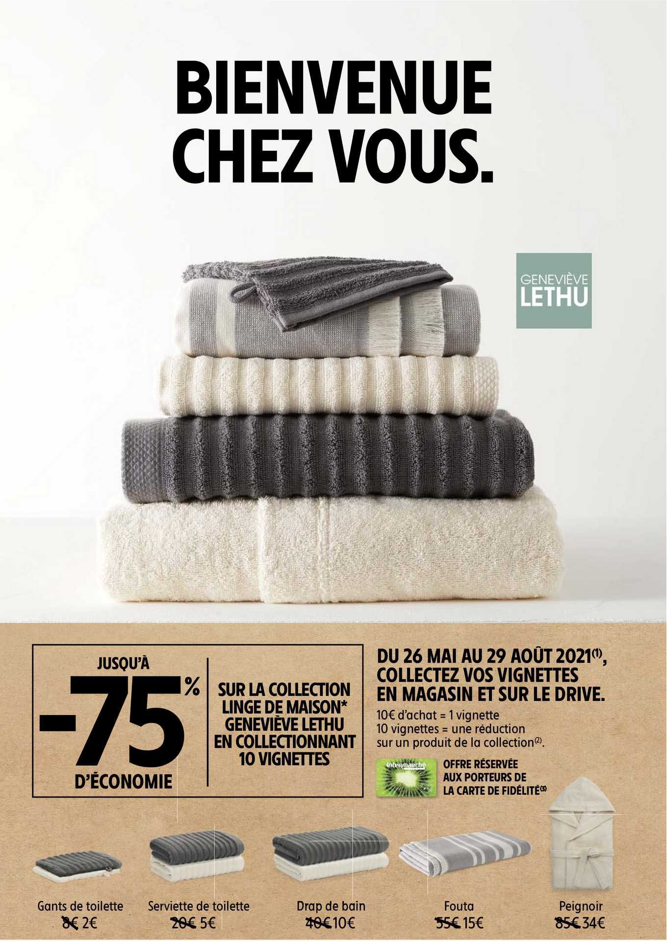 collection linge de maison geneviève lethu