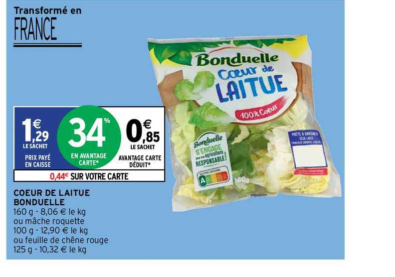 Cœur De Laitue Bonduelle