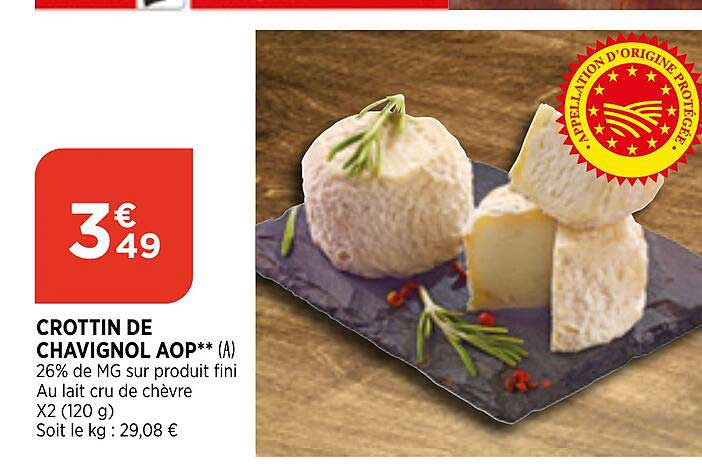 Crottin De Chavignol Aop