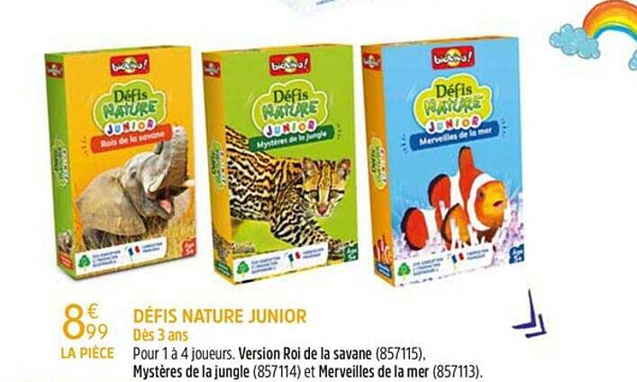 défis nature junior