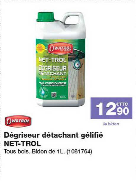 dégriseur détachant gélifié