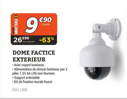 Dome Factice Extérieur